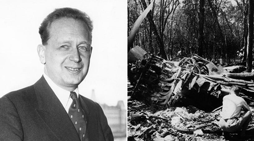 Ανατροπή: Έριξαν το αεροσκάφος του γγ των Ηνωμένων Εθνών το 1961 στην Αφρική